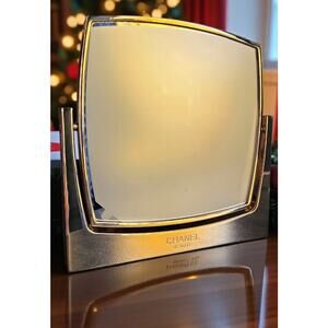 CHANEL Beaute Gold 2-Sided Vanity Table Mirror GWP NEW!